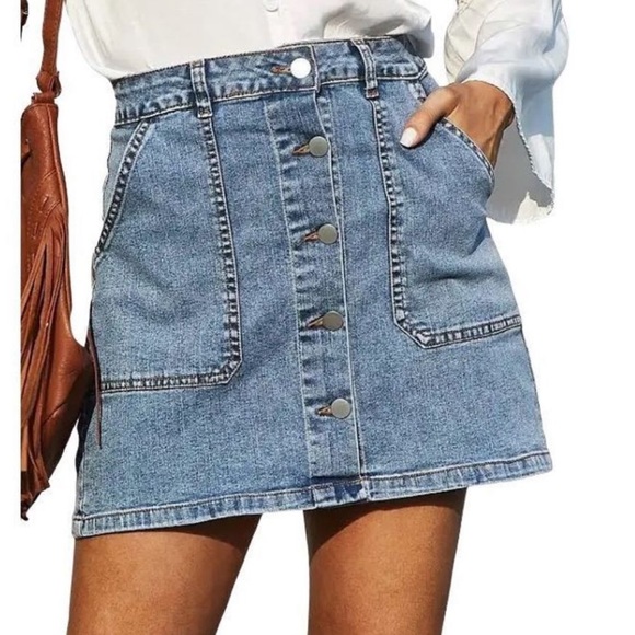 Grace Denim Skirt